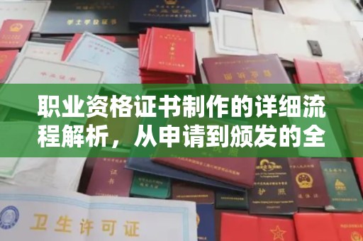 云霄职业资格证书制作的详细流程解析，从申请到颁发的全方位指南