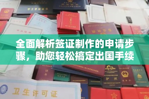 云霄全面解析签证制作的申请步骤，助您轻松搞定出国手续
